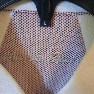 Men's large Visconti Black shirt white